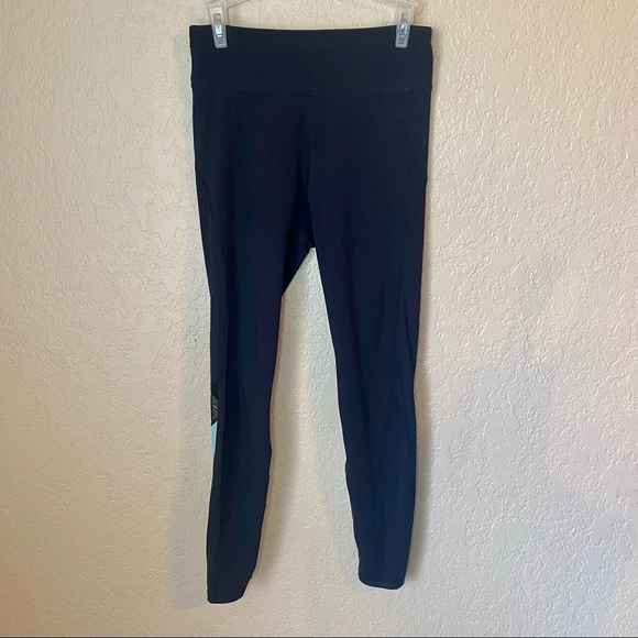 ALALA Heroine Tight Black And Aruba Blue 7/8 Leggings Size Small - Picture 4 of 15